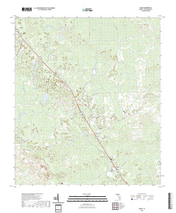 Salem topographic map thumbnail