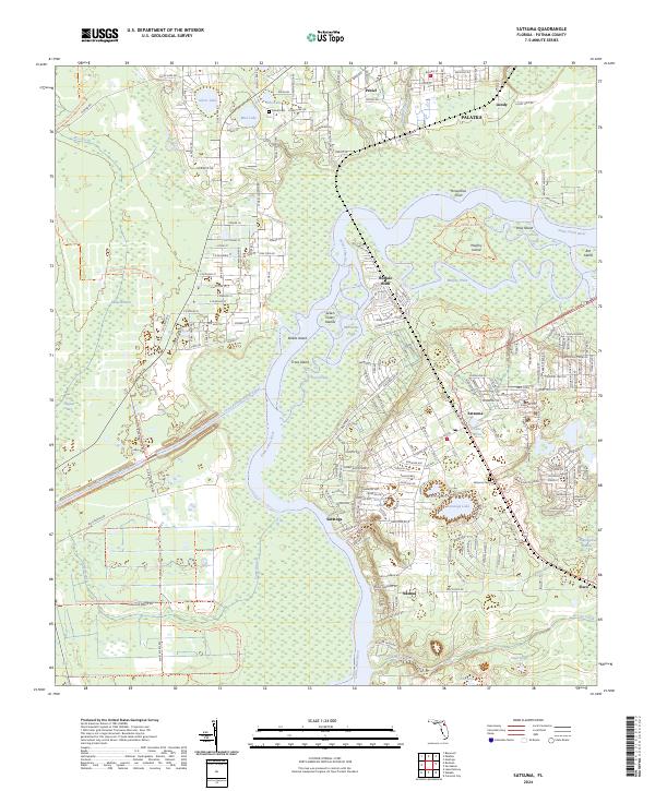 Satsuma topographic map thumbnail