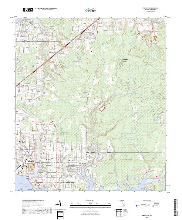 Springfield 2024 topographic map thumbnail