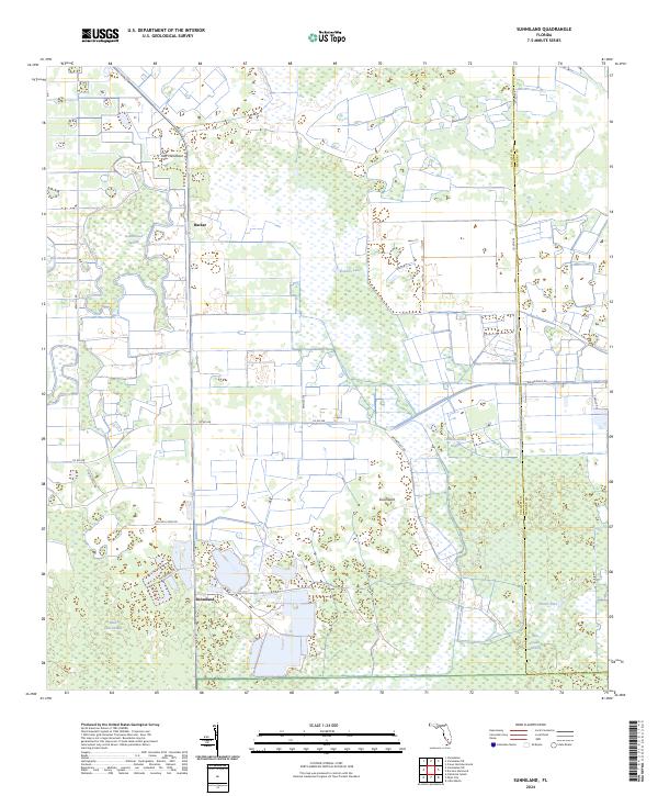 Sunniland 2024 topographic map thumbnail