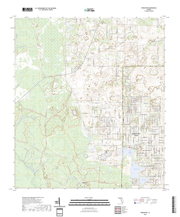 Tidewater 2024 topographic map thumbnail