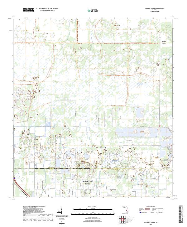 Tuckers Corner 2024 topographic map thumbnail