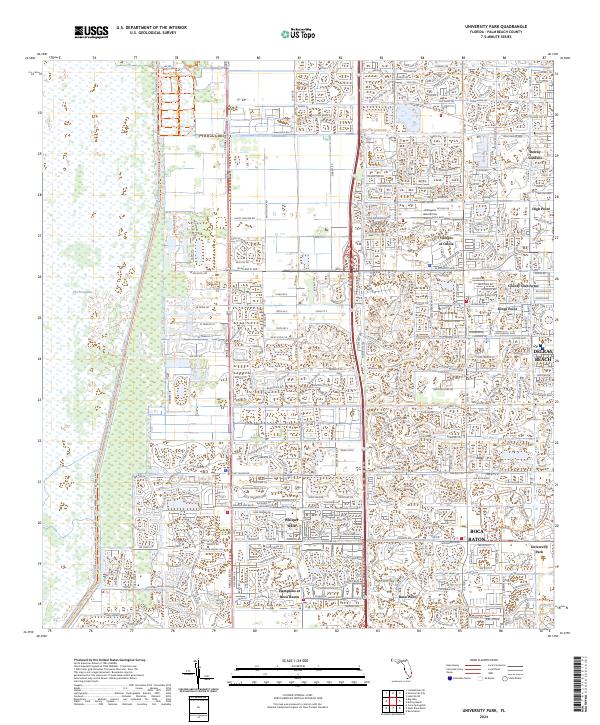 University Park 2024 topographic map thumbnail