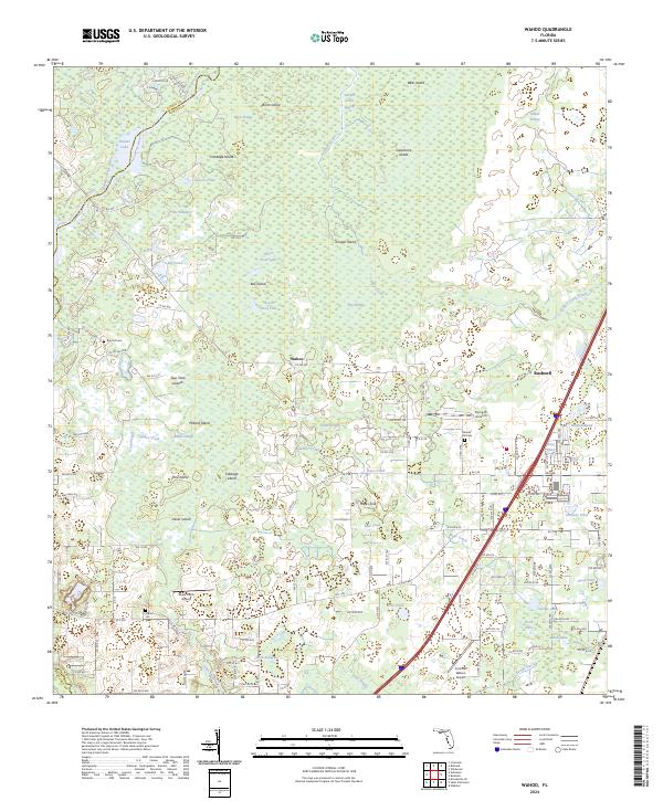 Wahoo 2024 topographic map thumbnail