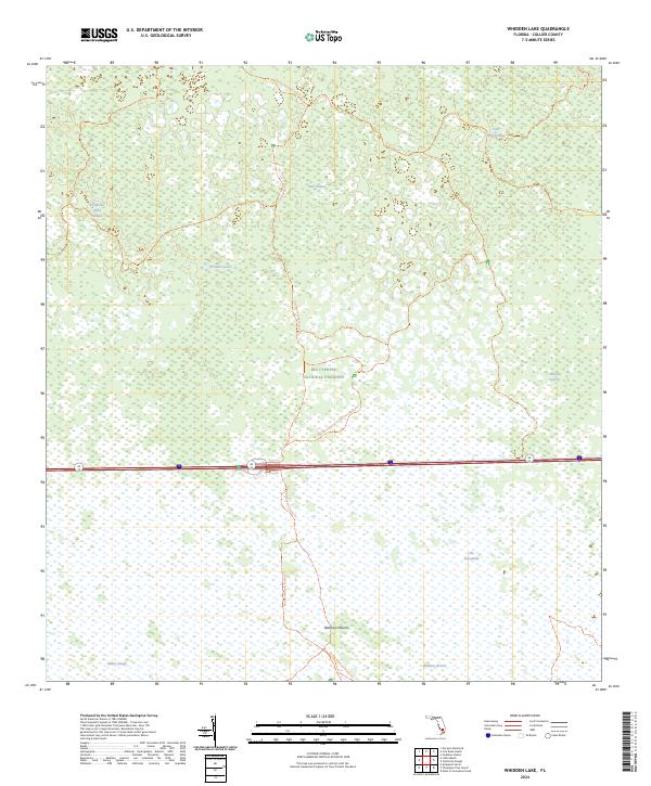 Whidden Lake 2024 topographic map thumbnail