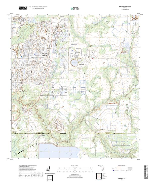 Wimauma 2024 topographic map thumbnail