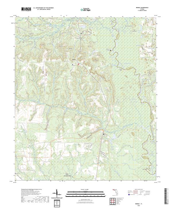 Redbay topographic map thumbnail