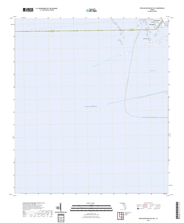 Withlacoochee Bay OE S 2024 topographic map thumbnail