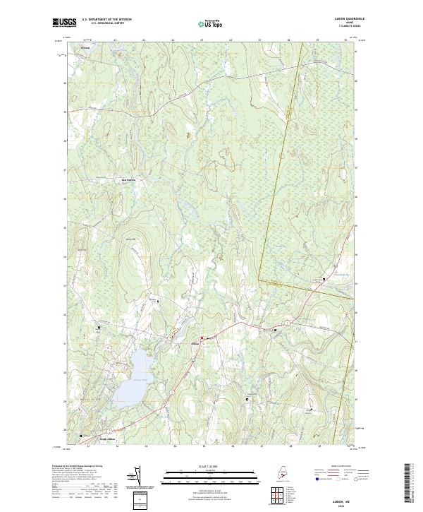 Albion topographic map thumbnail