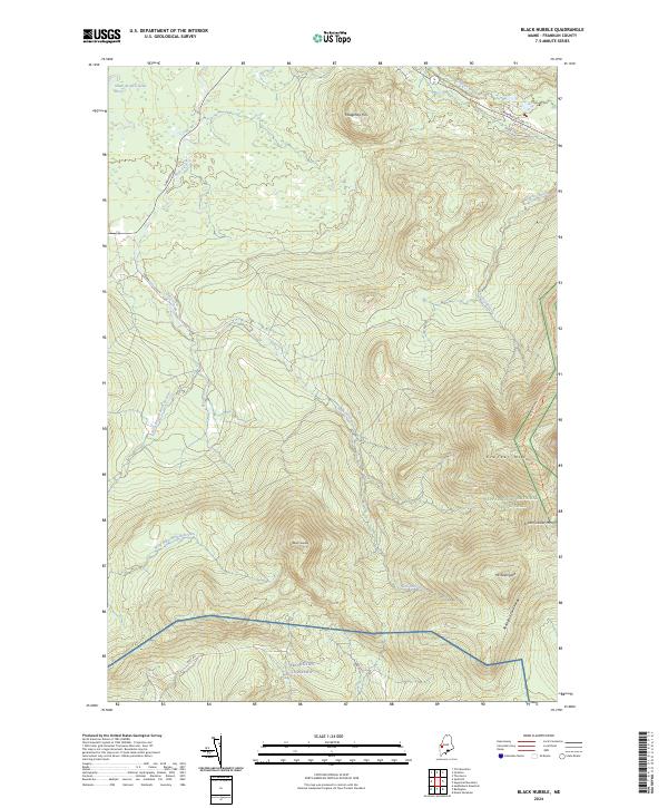 Black Nubble topographic map thumbnail