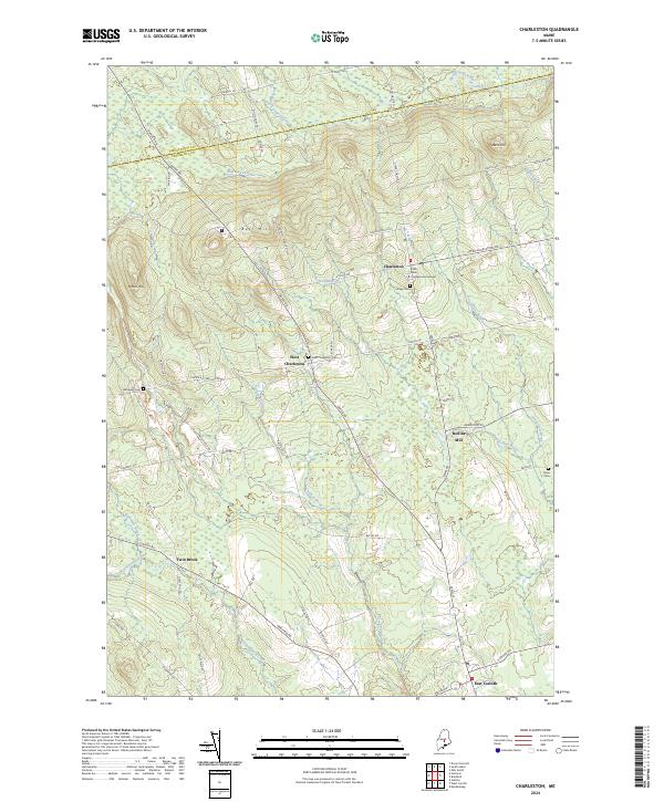 Charleston topographic map thumbnail