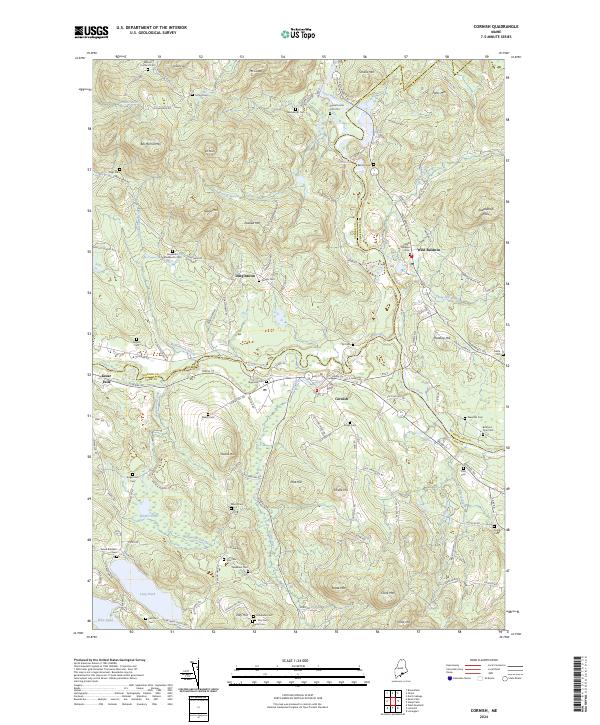 Cornish topographic map thumbnail