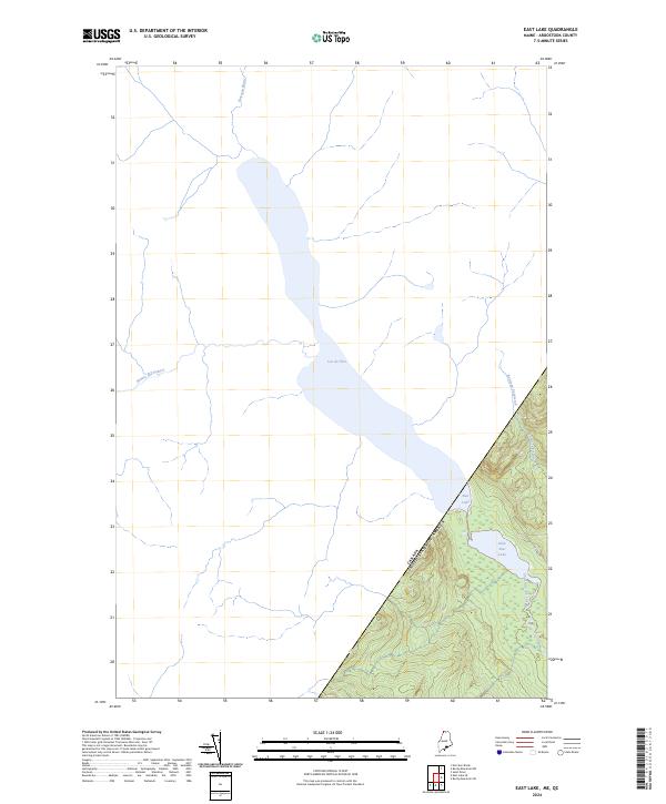 East Lake topographic map thumbnail