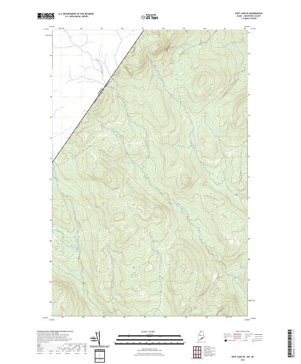 East Lake SE topographic map thumbnail