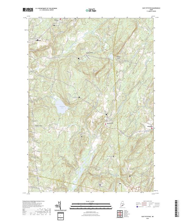 East Pittston topographic map thumbnail
