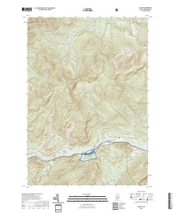 Gilead topographic map thumbnail