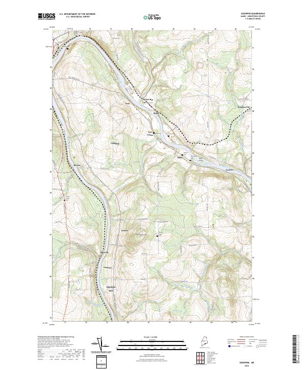 Goodwin topographic map thumbnail