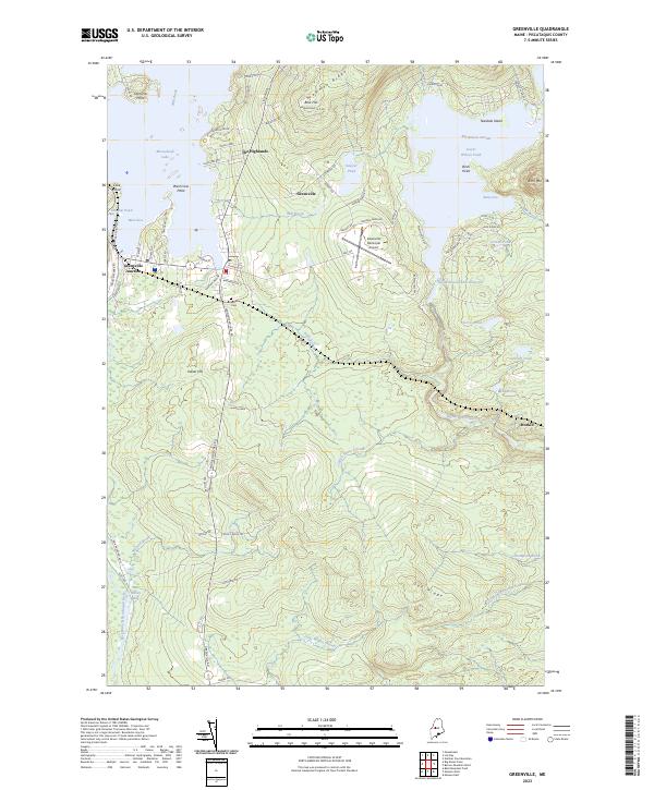 Greenville 2023 topographic map thumbnail