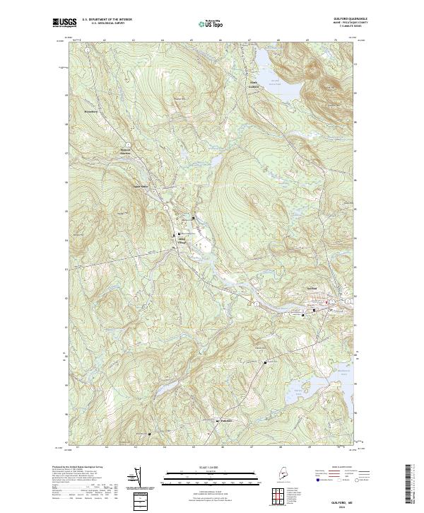 Guilford topographic map thumbnail