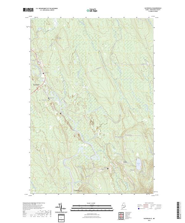 Haynesville topographic map thumbnail
