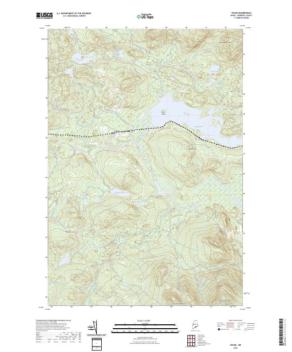 Holeb topographic map thumbnail