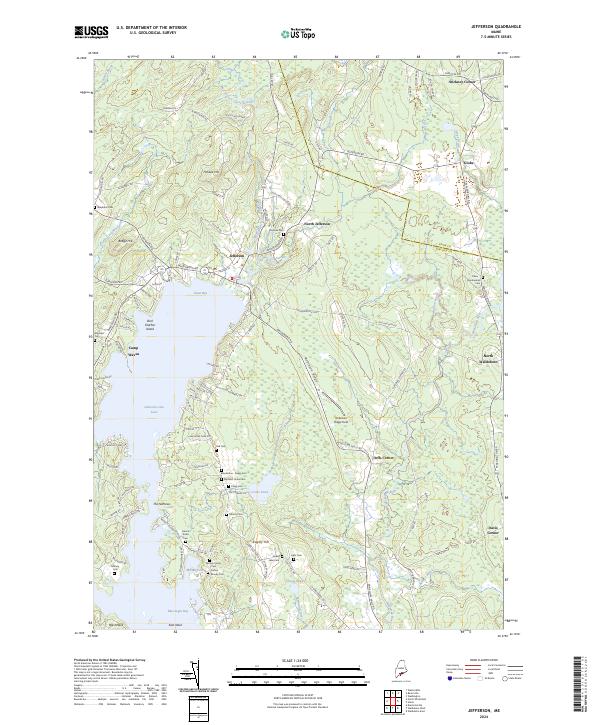 Jefferson topographic map thumbnail