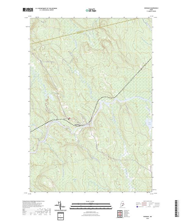 Kingman topographic map thumbnail