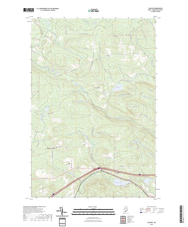 Ludlow topographic map thumbnail