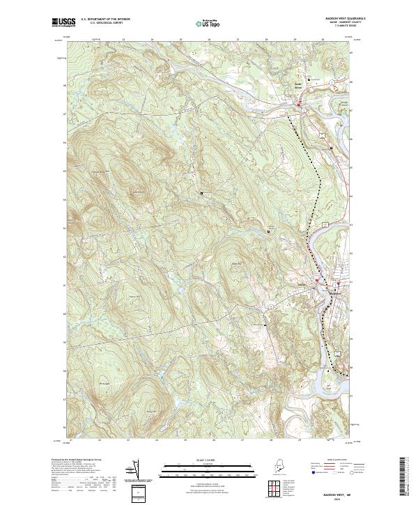 Madison West topographic map thumbnail