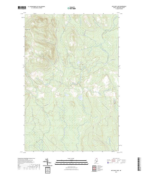 McClusky Lake topographic map thumbnail