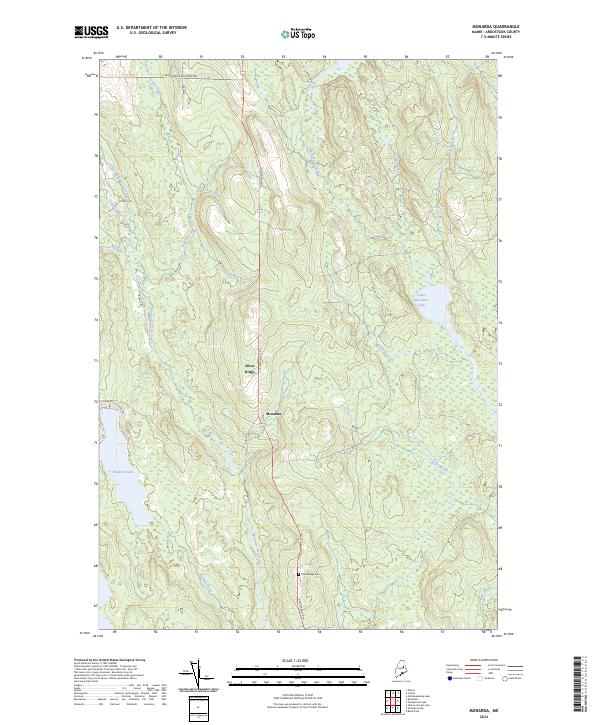 Monarda topographic map thumbnail