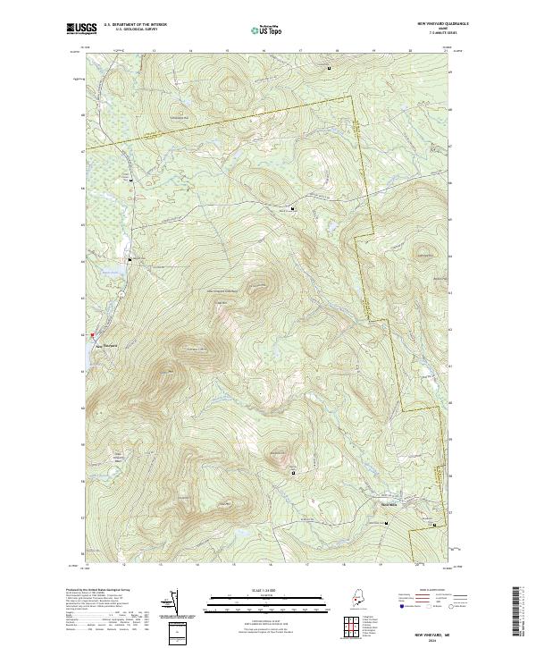 New Vineyard 2024 topographic map thumbnail