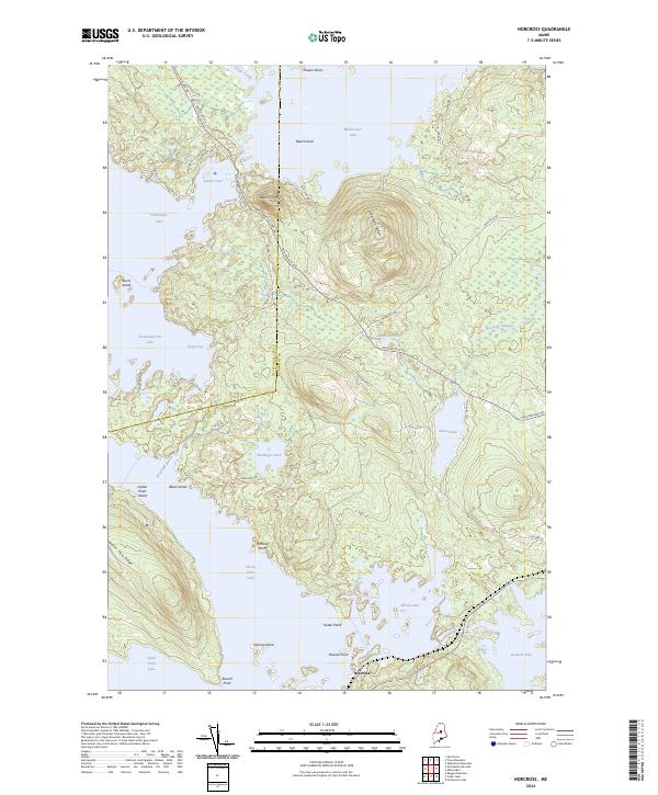 Norcross topographic map thumbnail