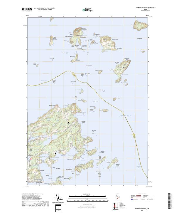 North Haven East topographic map thumbnail