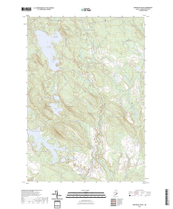 Northeast Bluff topographic map thumbnail