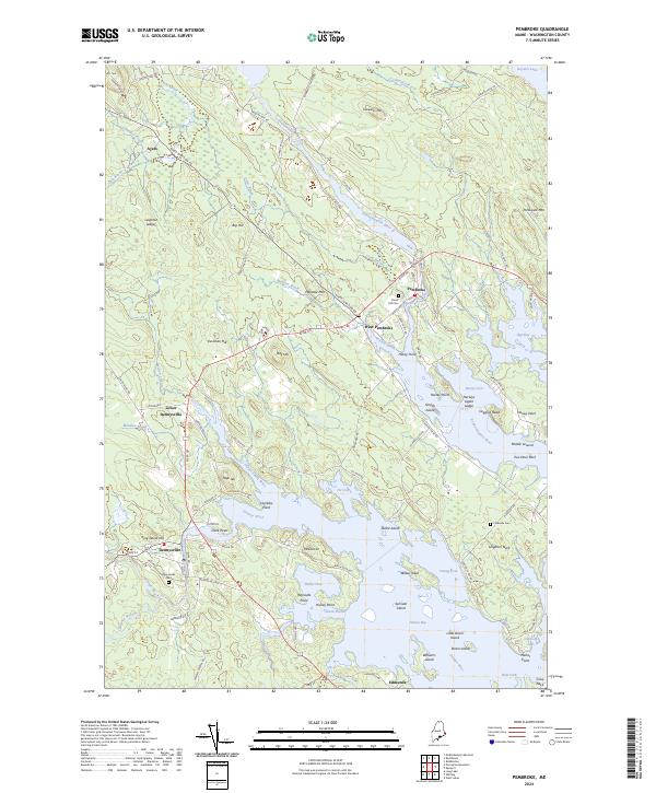 Pembroke topographic map thumbnail