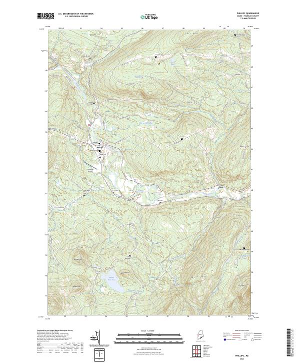 Phillips topographic map thumbnail