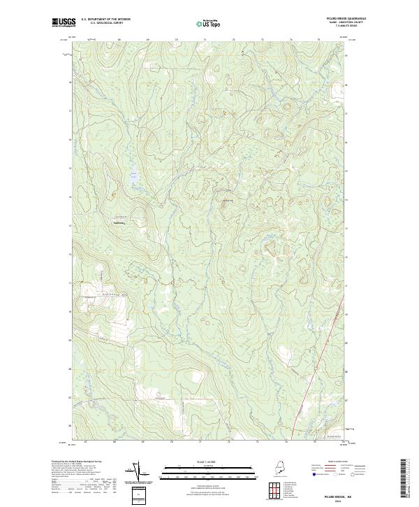 Picard Brook 2024 topographic map thumbnail