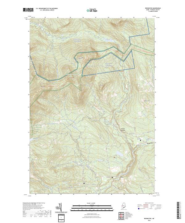 Redington topographic map thumbnail