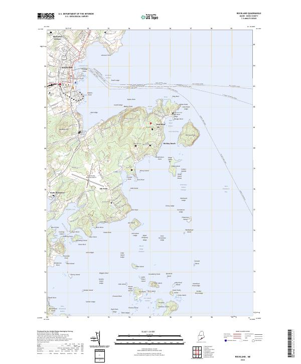 Rockland topographic map thumbnail