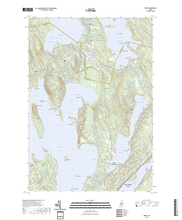 Rome topographic map thumbnail