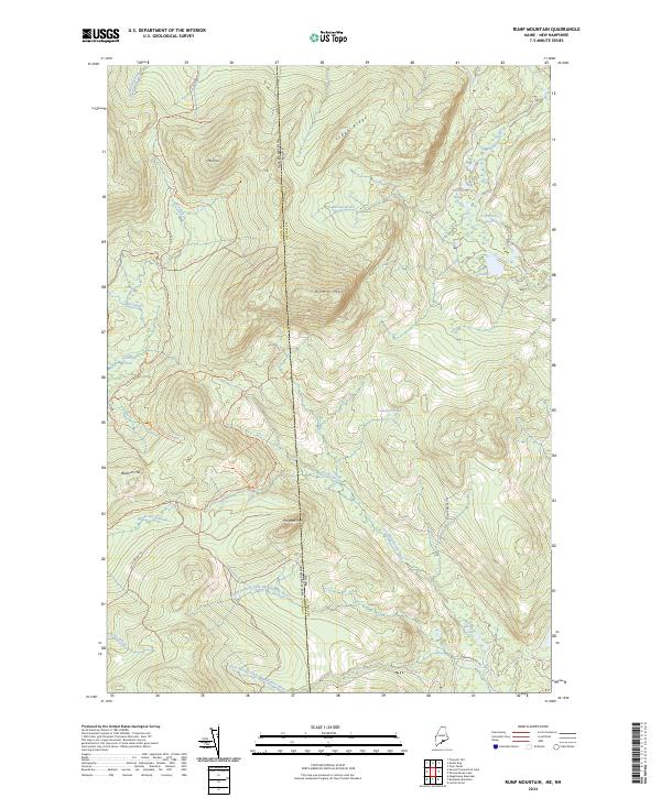 Rump Mountain topographic map thumbnail