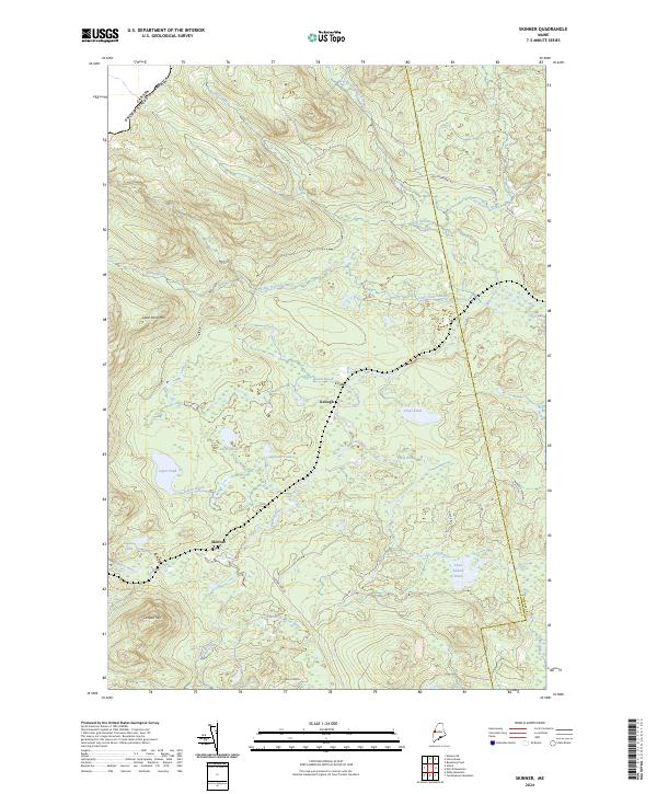 Skinner topographic map thumbnail