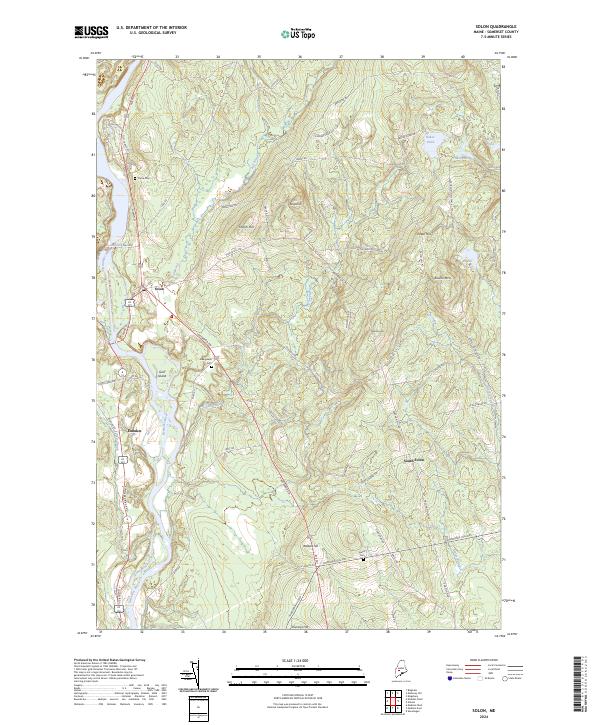 Solon topographic map thumbnail