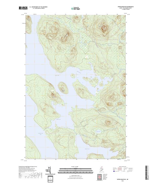 Soper Mountain 2024 topographic map thumbnail