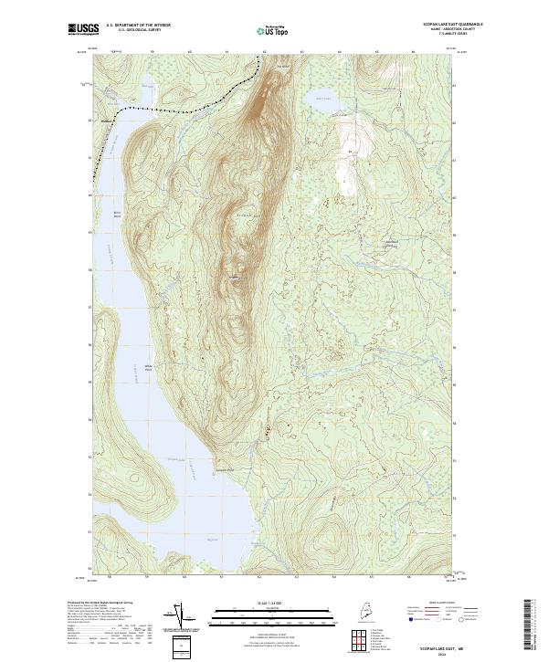 Scopan Lake East topographic map thumbnail
