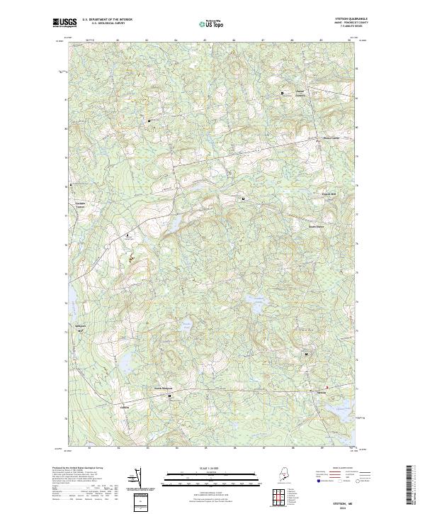 Stetson topographic map thumbnail