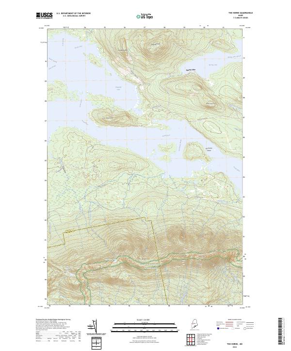 The Horns 2024 topographic map thumbnail