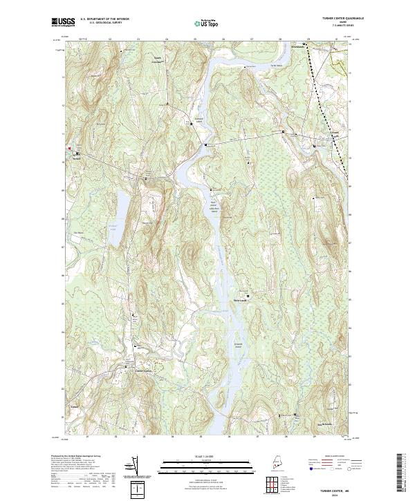 Turner Center 2024 topographic map thumbnail