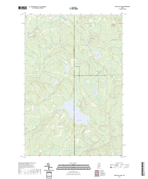 Umcolcus Lake 2024 topographic map thumbnail